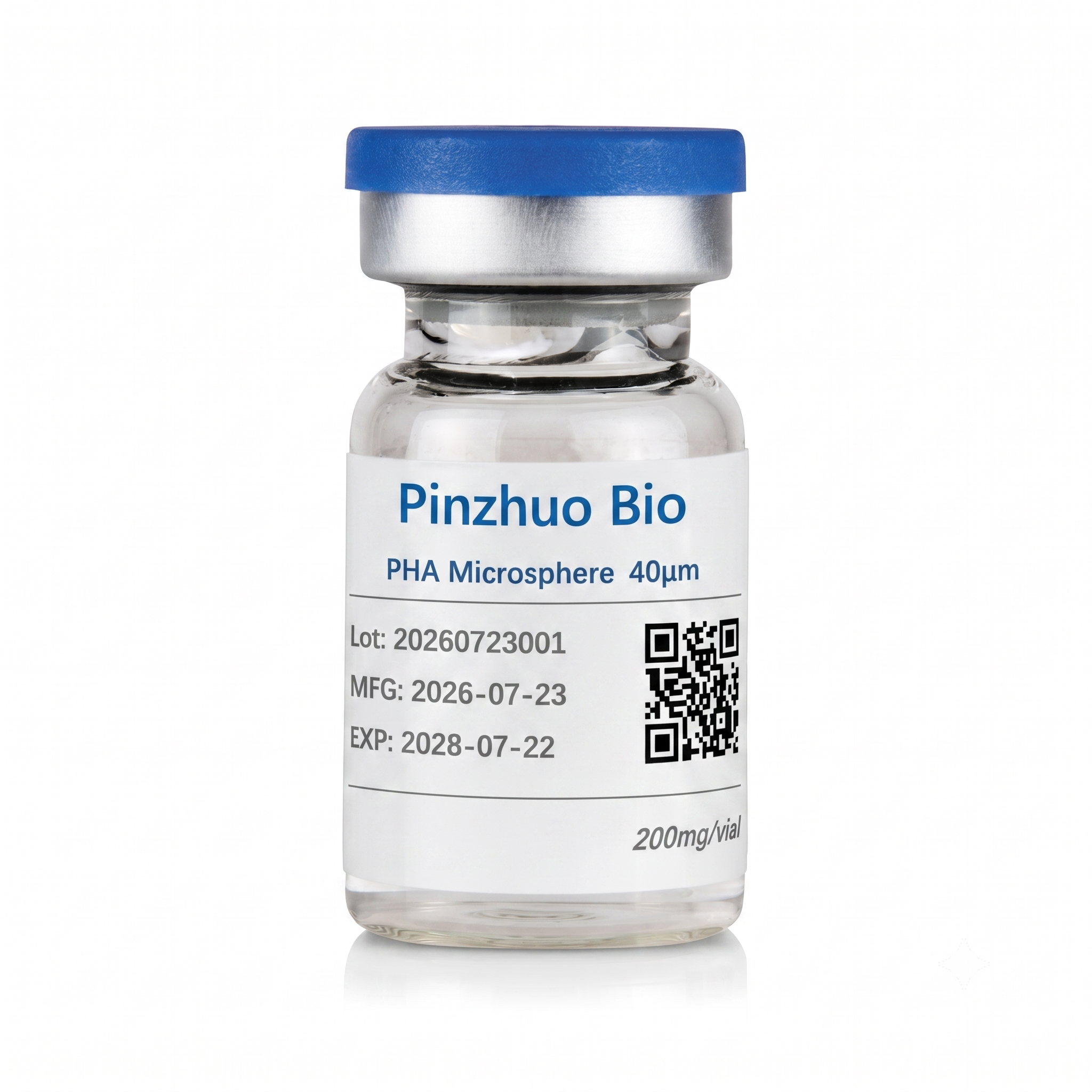 PHA Microspheres Vial