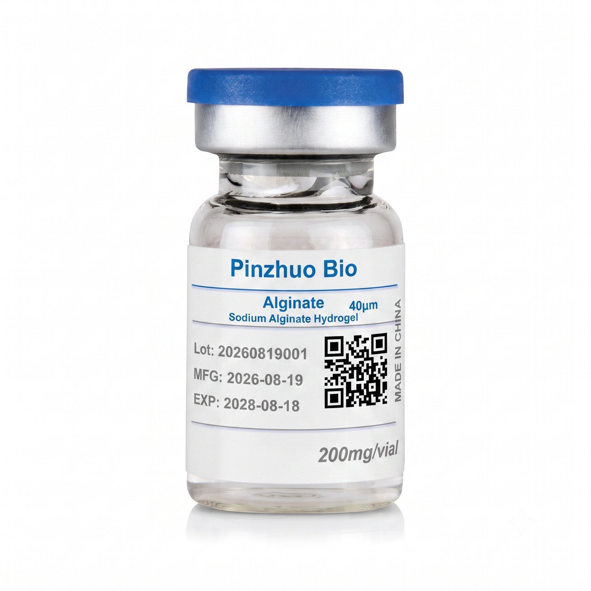 Sodium Alginate Microspheres Vial