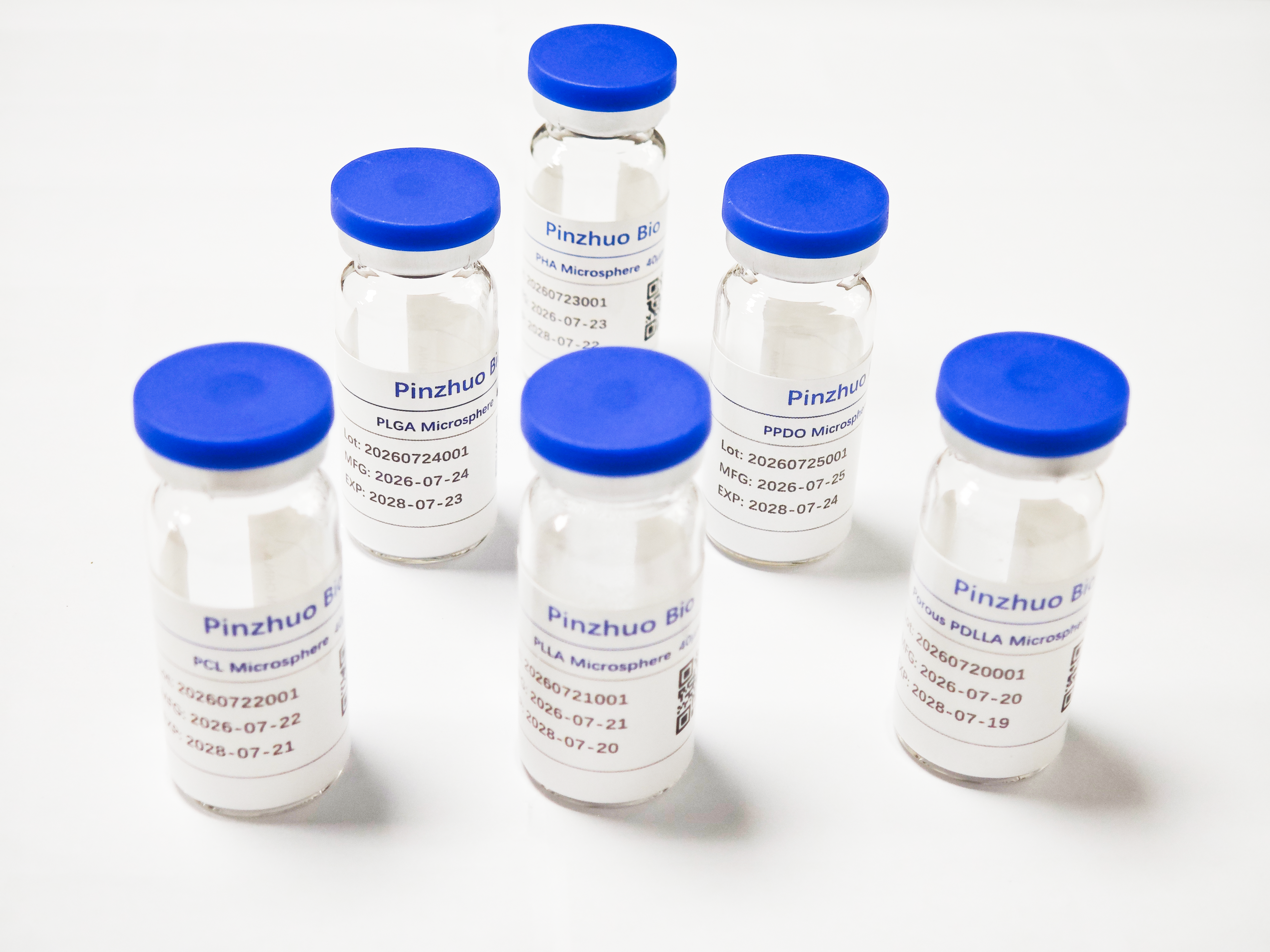 PS Red Microspheres Vial